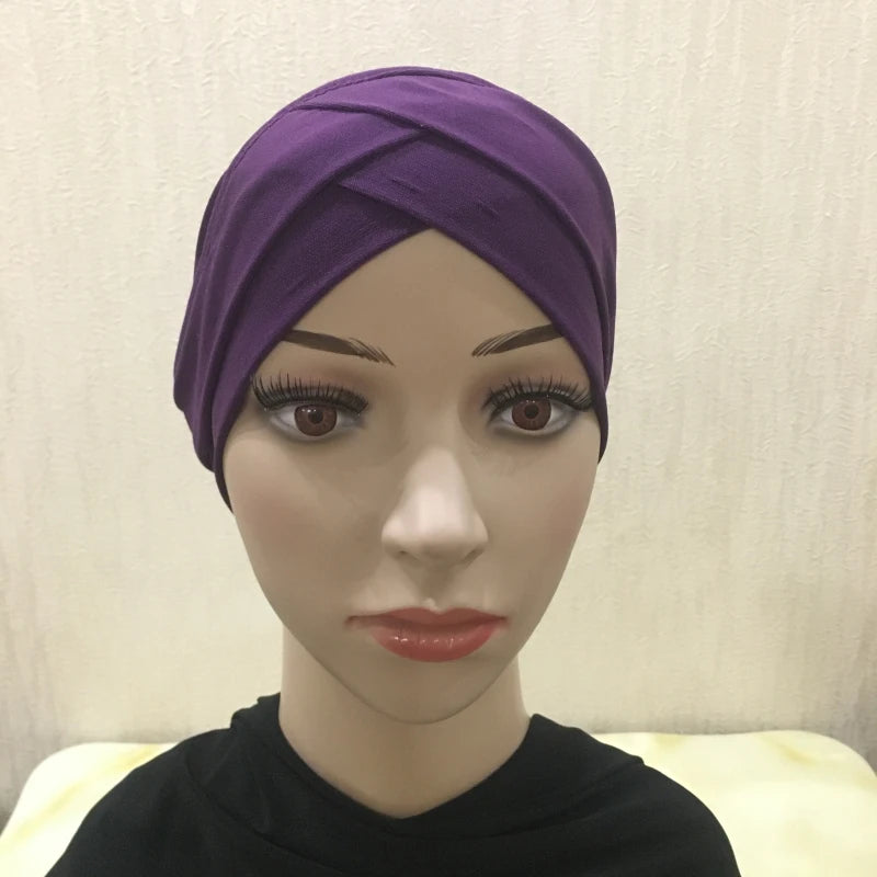 Criss Cross Hijab Turban