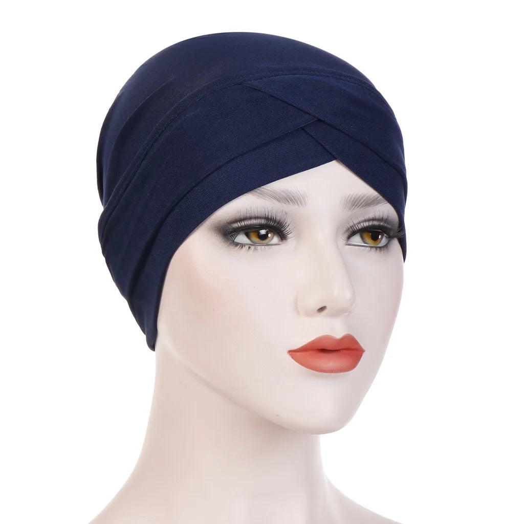 Criss Cross Hijab Turban