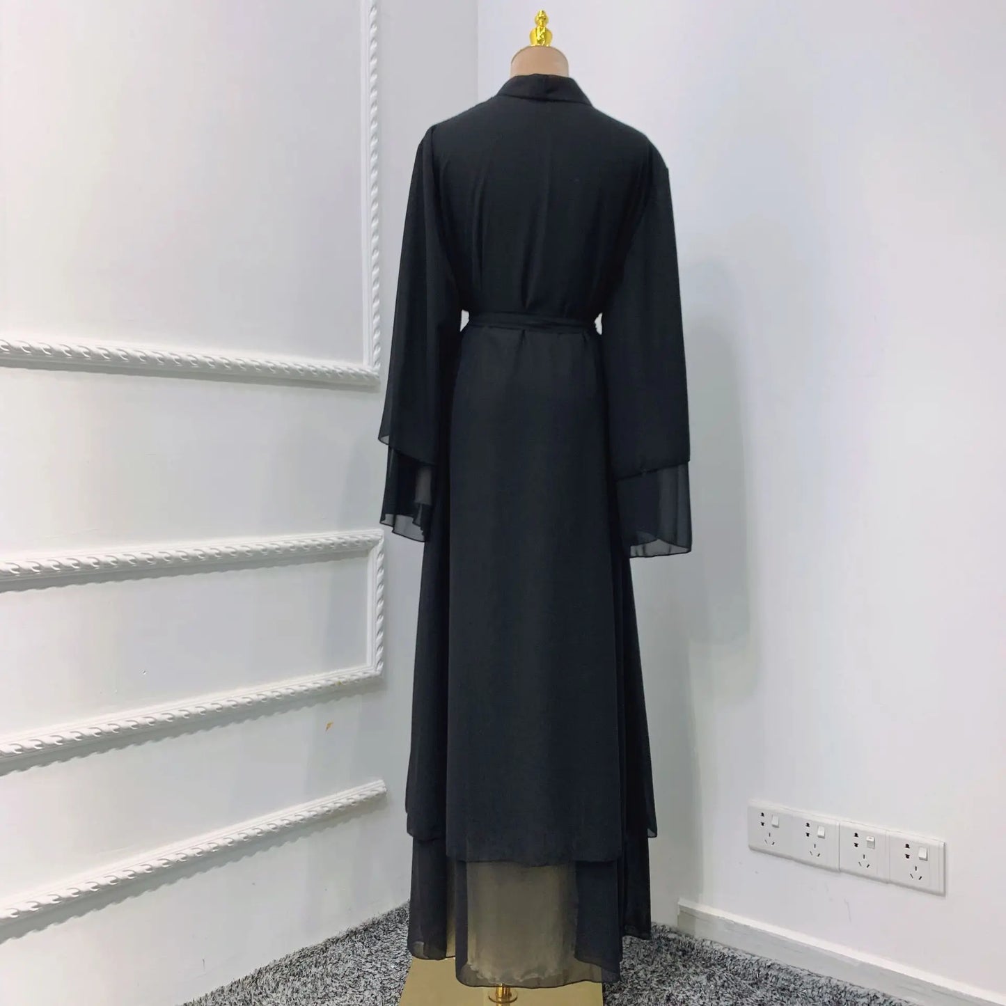 Chiffon Kimono Abaya