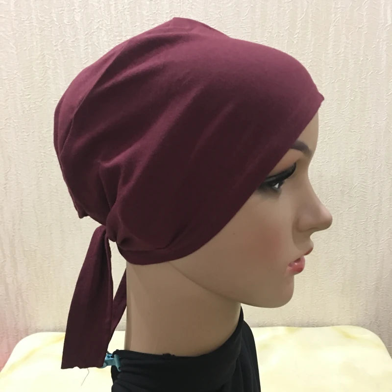 Full Cover Cotton Hijab Cap
