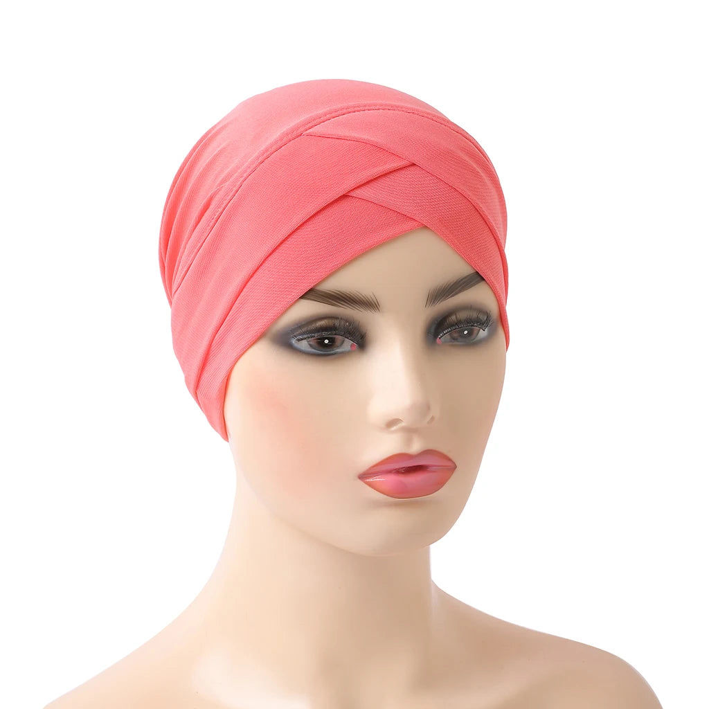 Criss Cross Hijab Turban