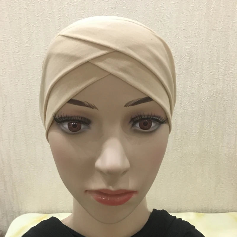 Criss Cross Hijab Turban