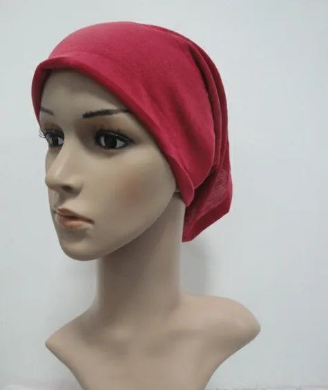 Plain Tube Hijab Cap