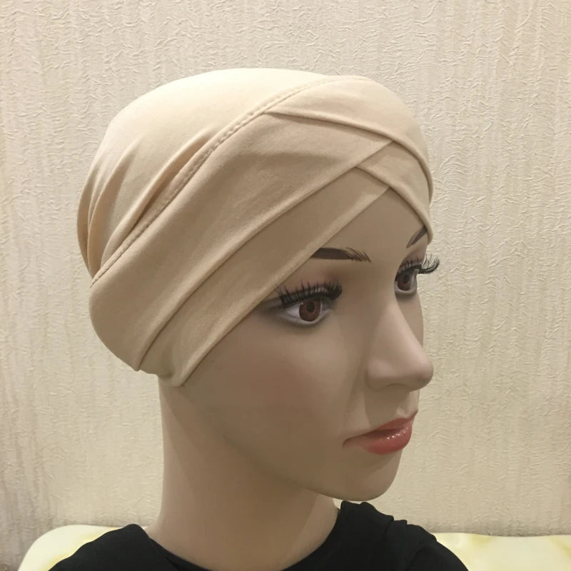 Criss Cross Hijab Turban