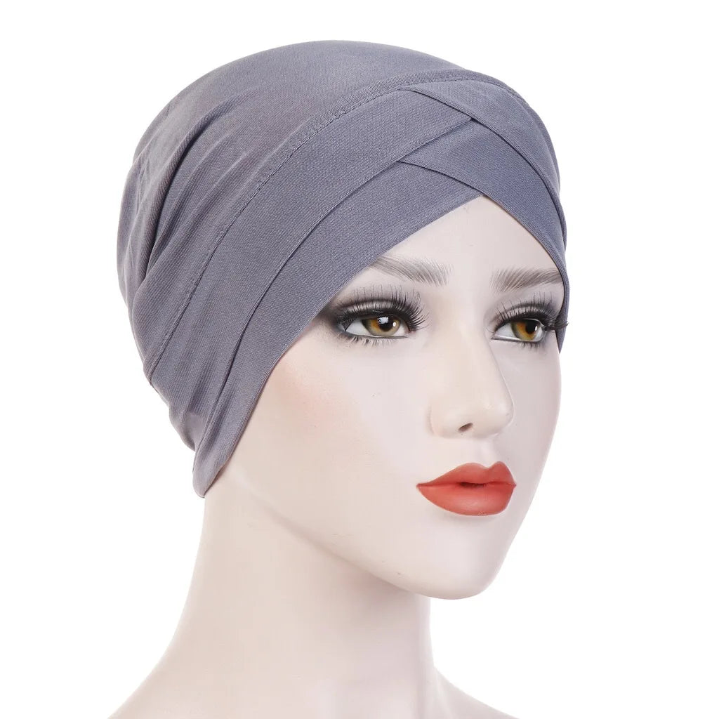 Criss Cross Hijab Turban