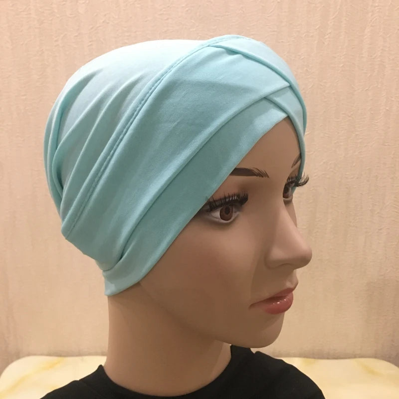 Criss Cross Hijab Turban