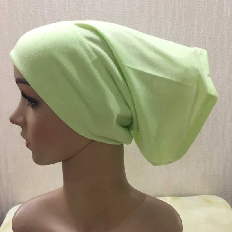 Plain Tube Hijab Cap