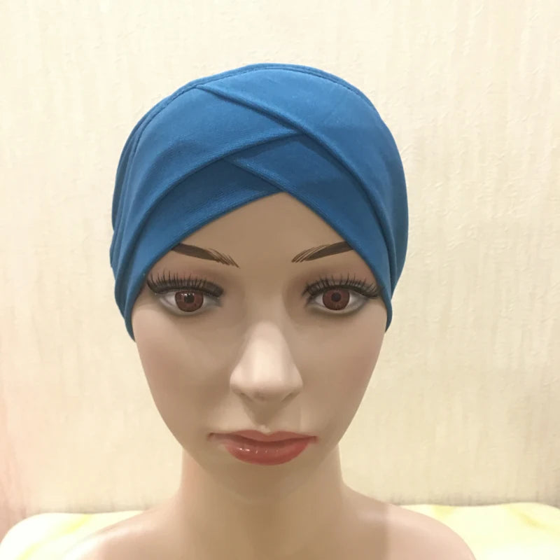 Criss Cross Hijab Turban
