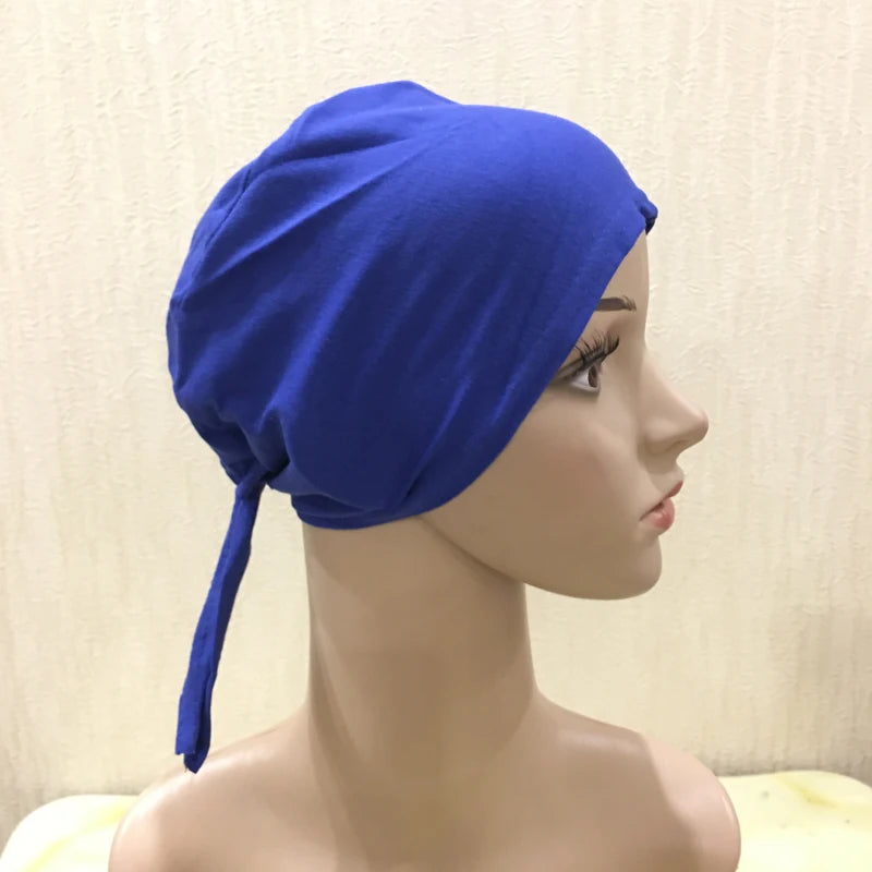 Tie Back Hijab Cap