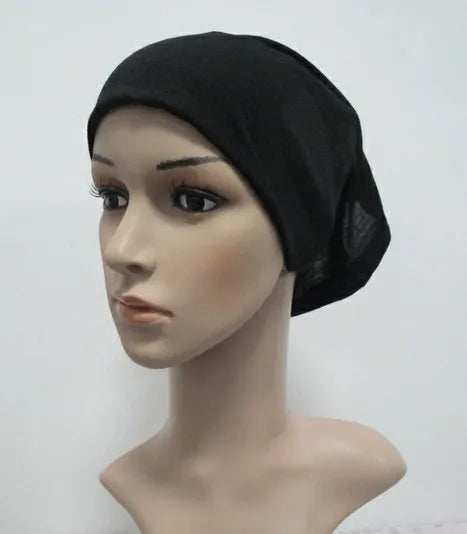 Plain Tube Hijab Cap