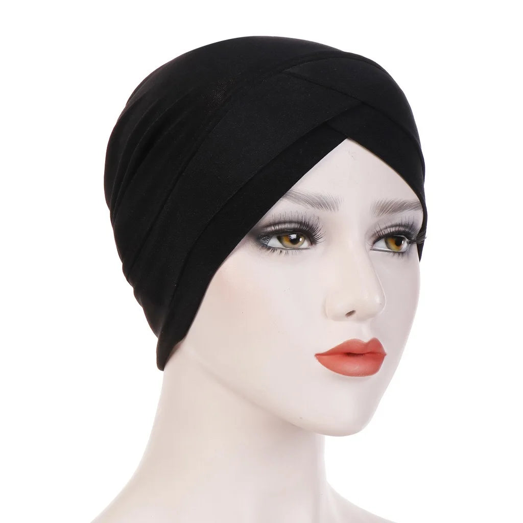 Criss Cross Hijab Turban