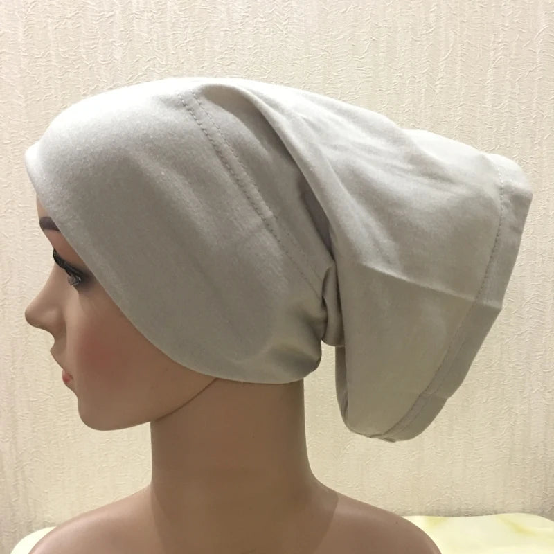 Plain Tube Hijab Cap