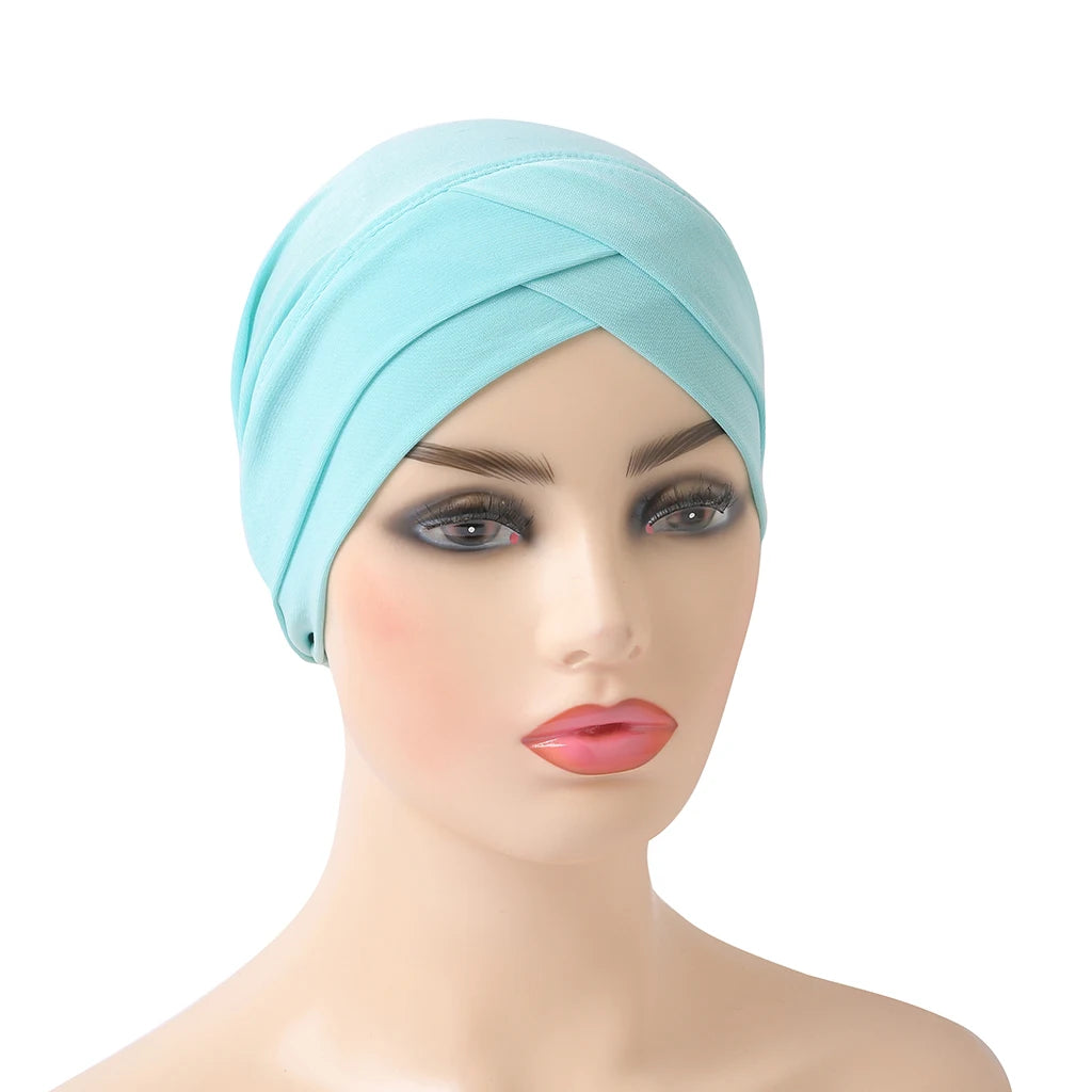 Criss Cross Hijab Turban