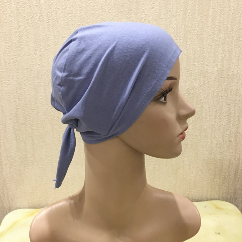 Tie Back Hijab Cap