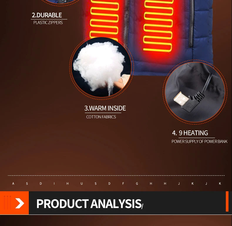 9-Zone Heated Vest