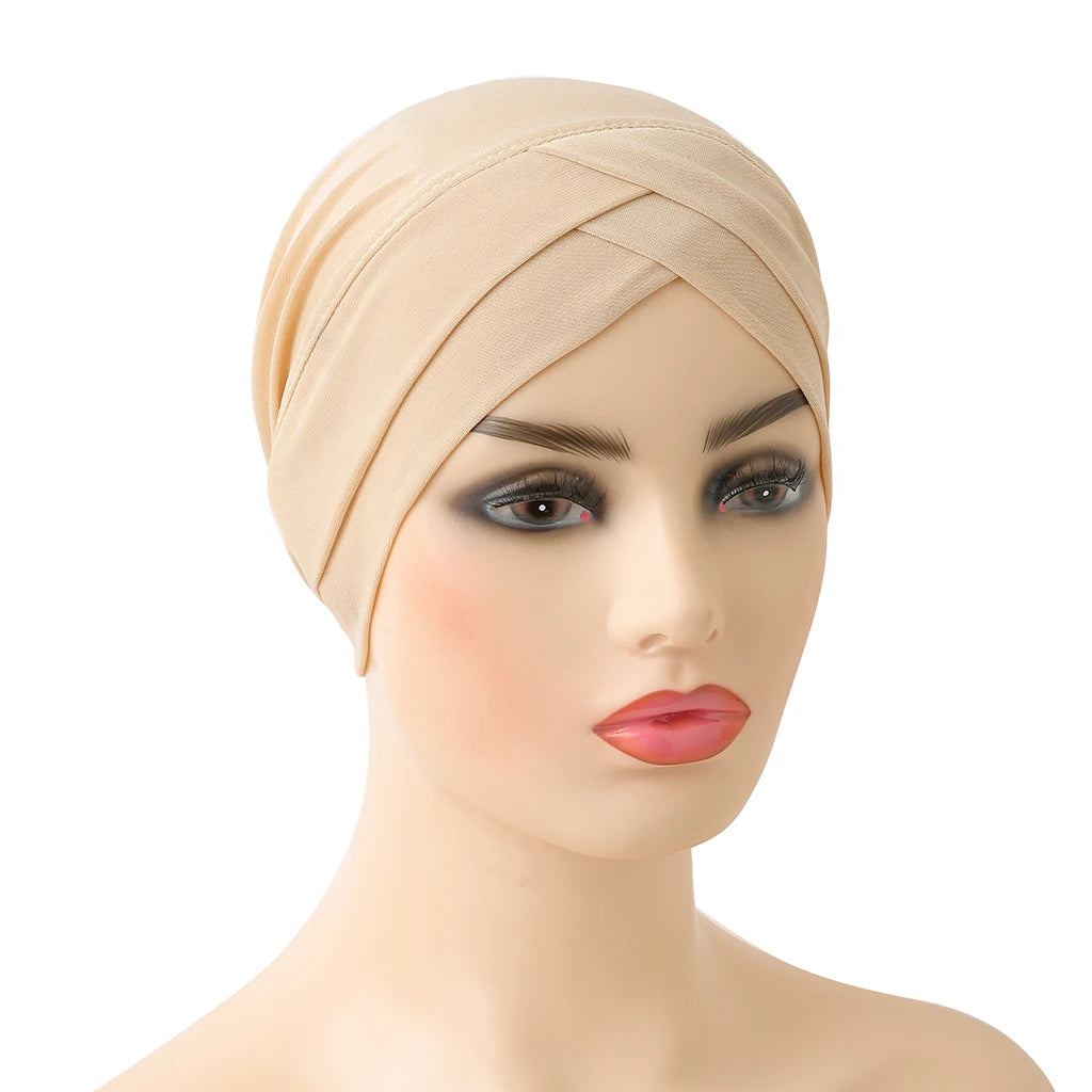 Criss Cross Hijab Turban