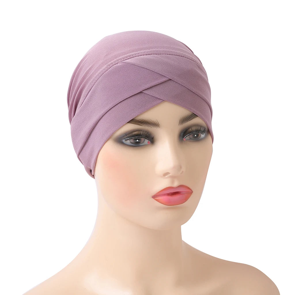 Criss Cross Hijab Turban