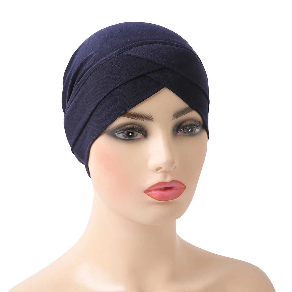 Criss Cross Hijab Turban