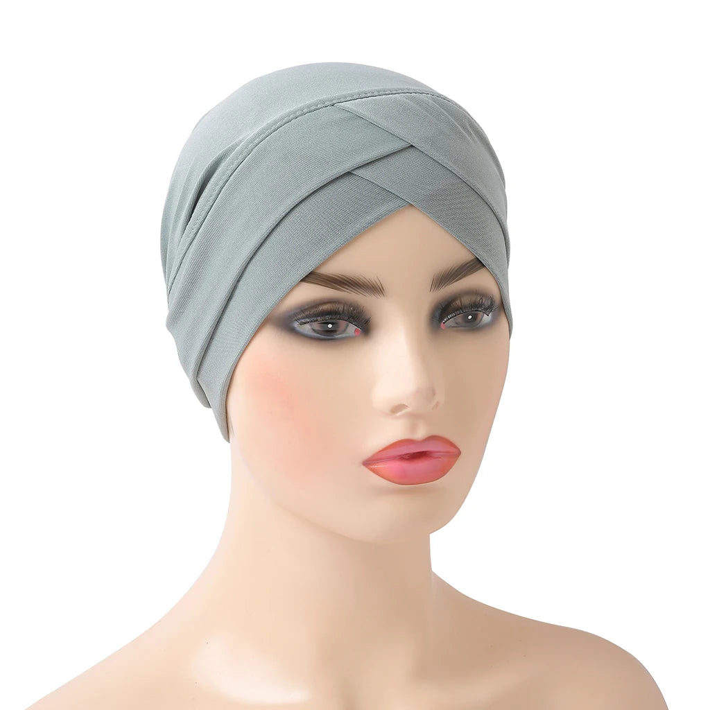 Criss Cross Hijab Turban
