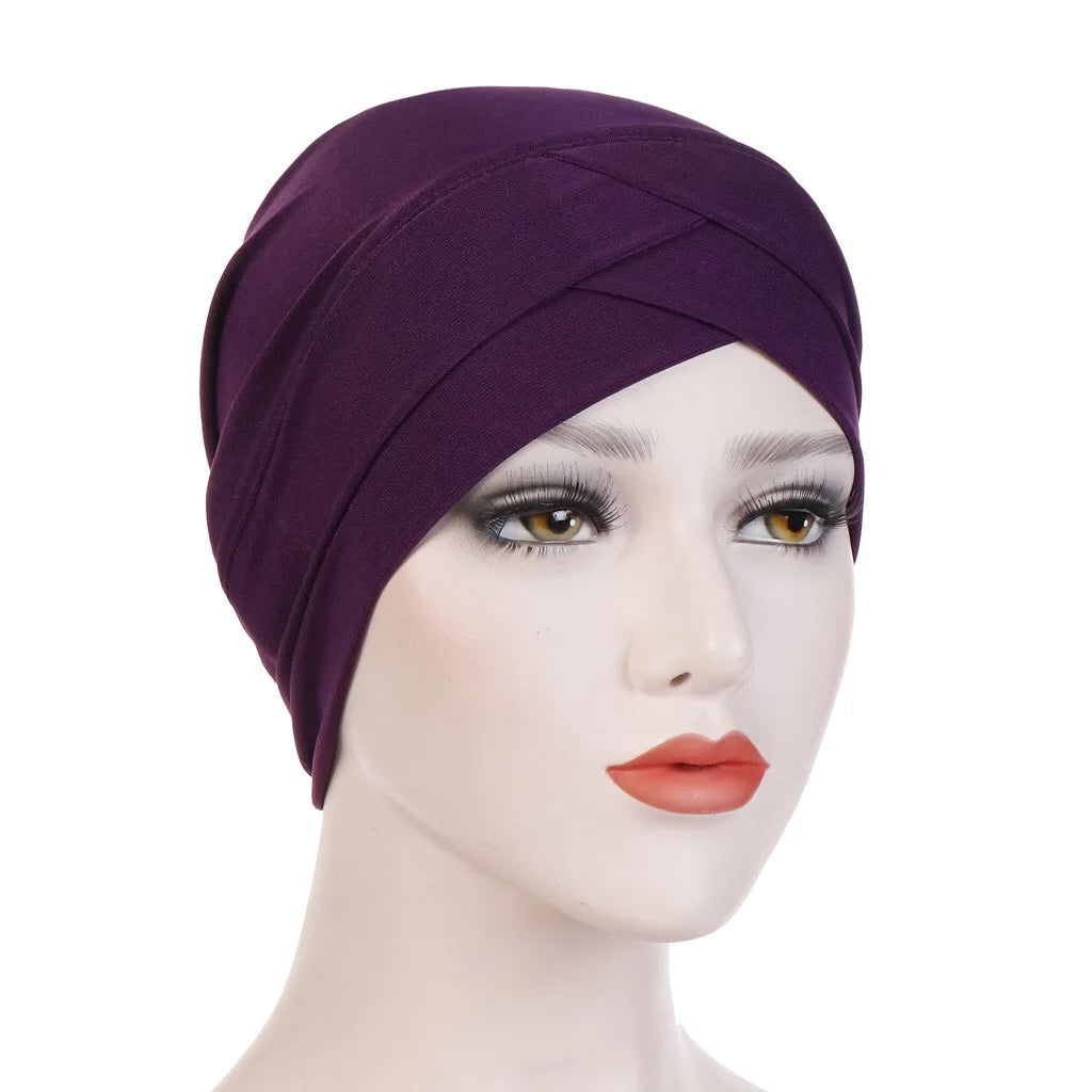 Criss Cross Hijab Turban