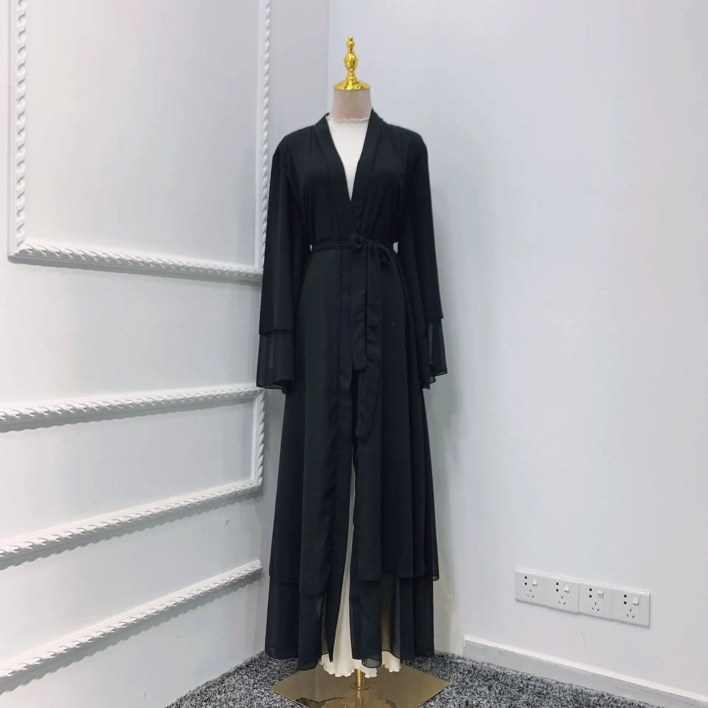 Chiffon Kimono Abaya