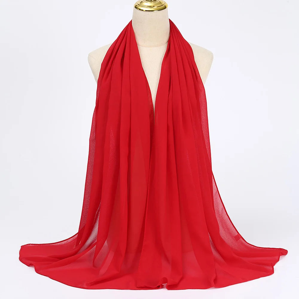 Long Chiffon Hijab Scarf