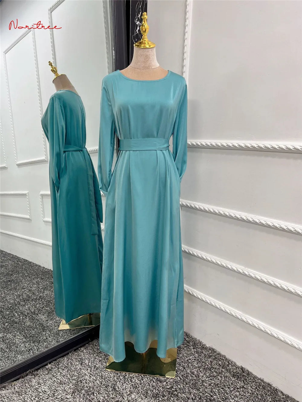 Silky Djellaba Dress