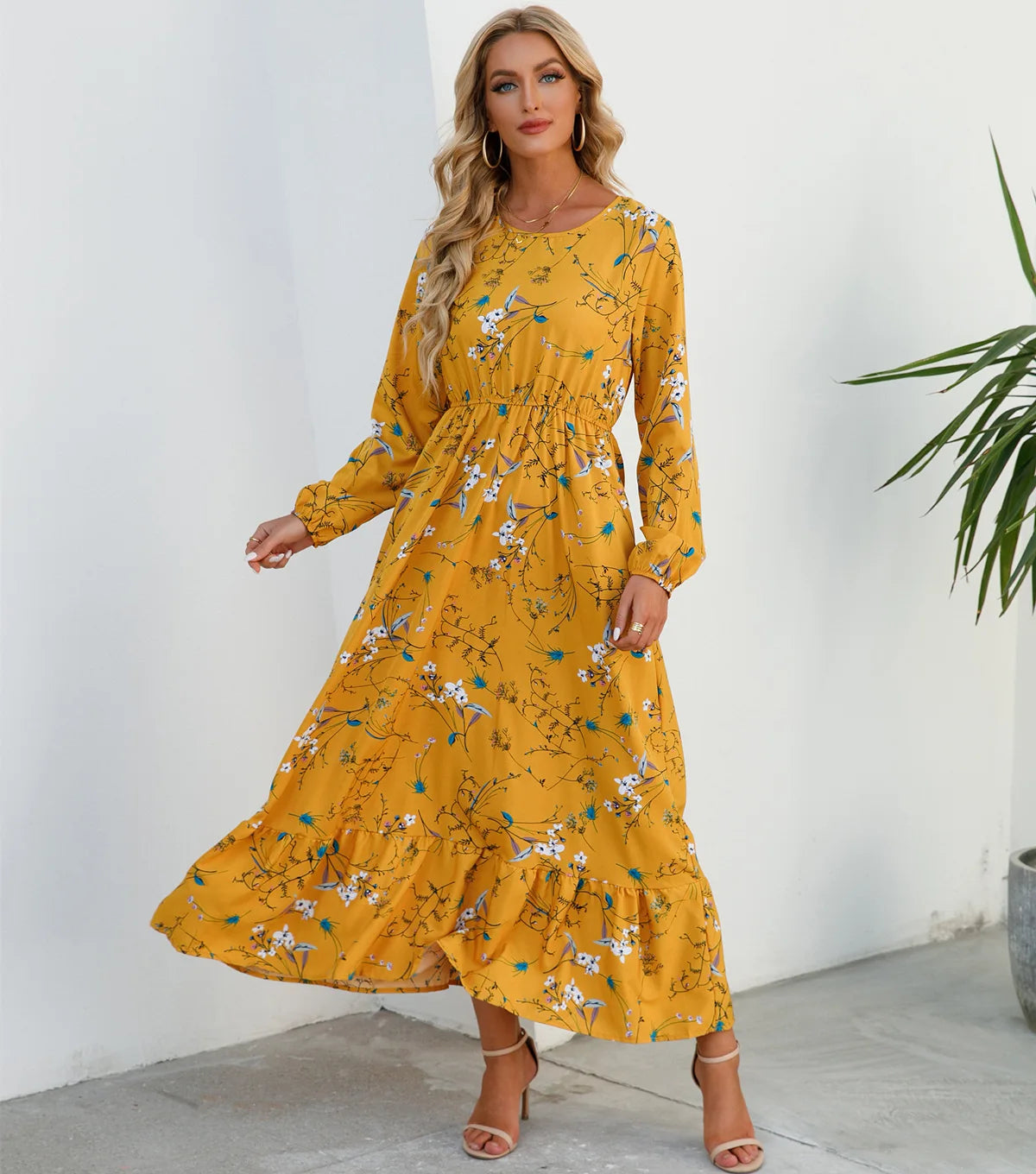 Floral Eid Dress