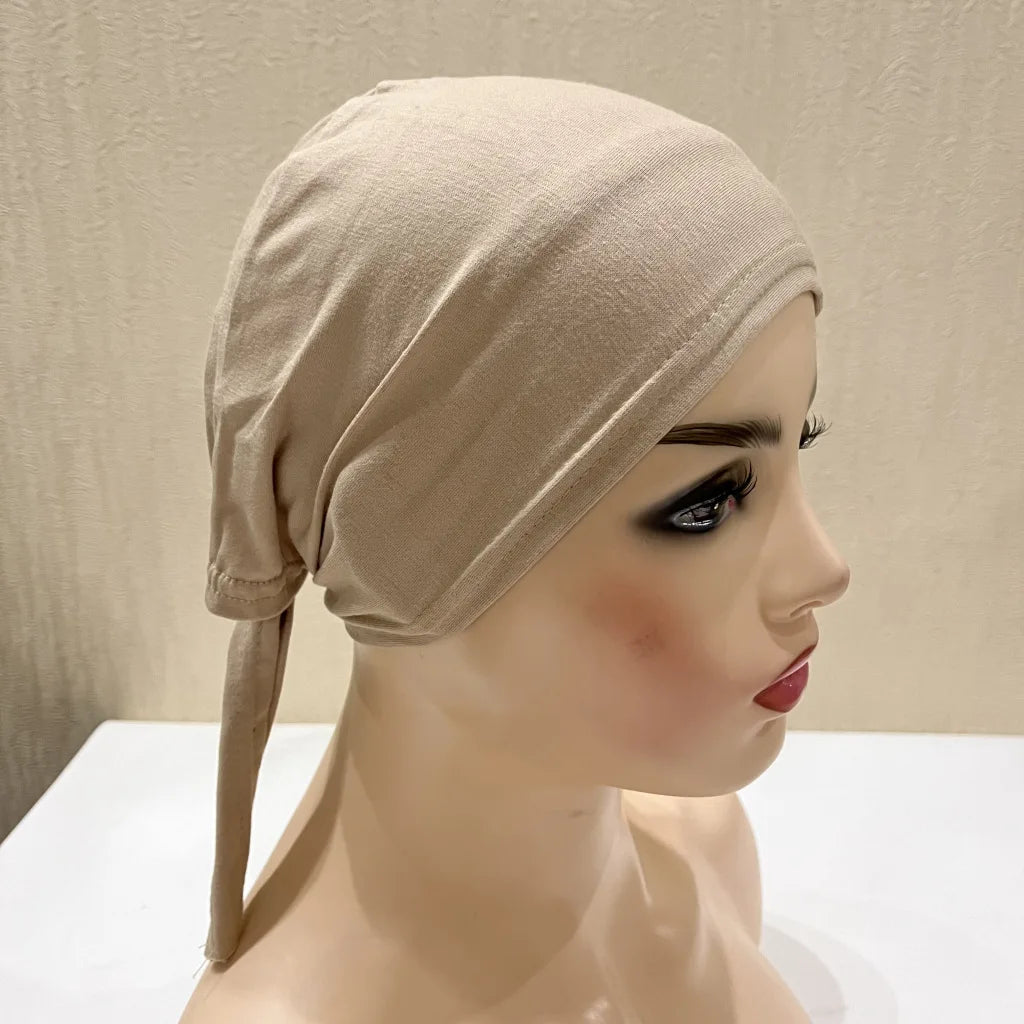 Full Cover Cotton Hijab Cap