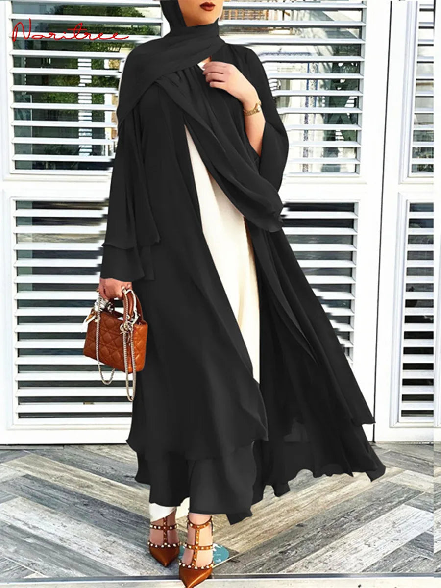 Chiffon Kimono Abaya