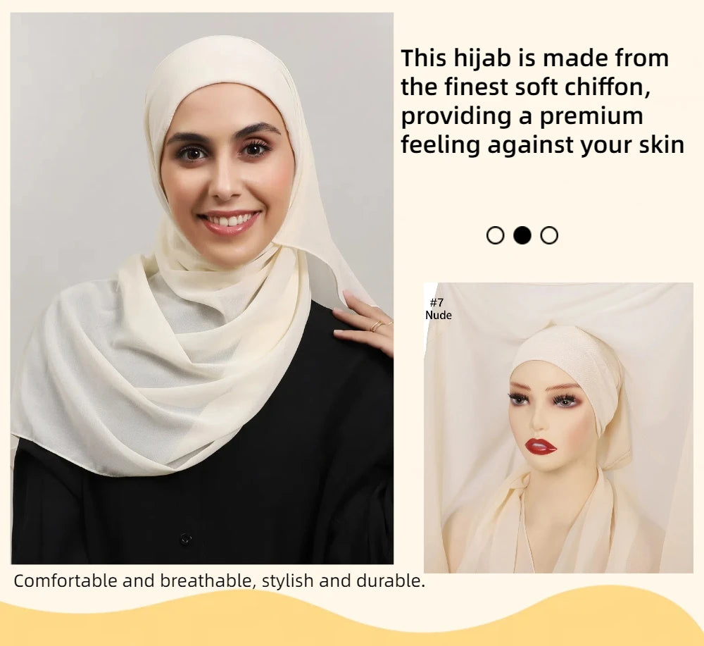 Magnet Chiffon Hijab