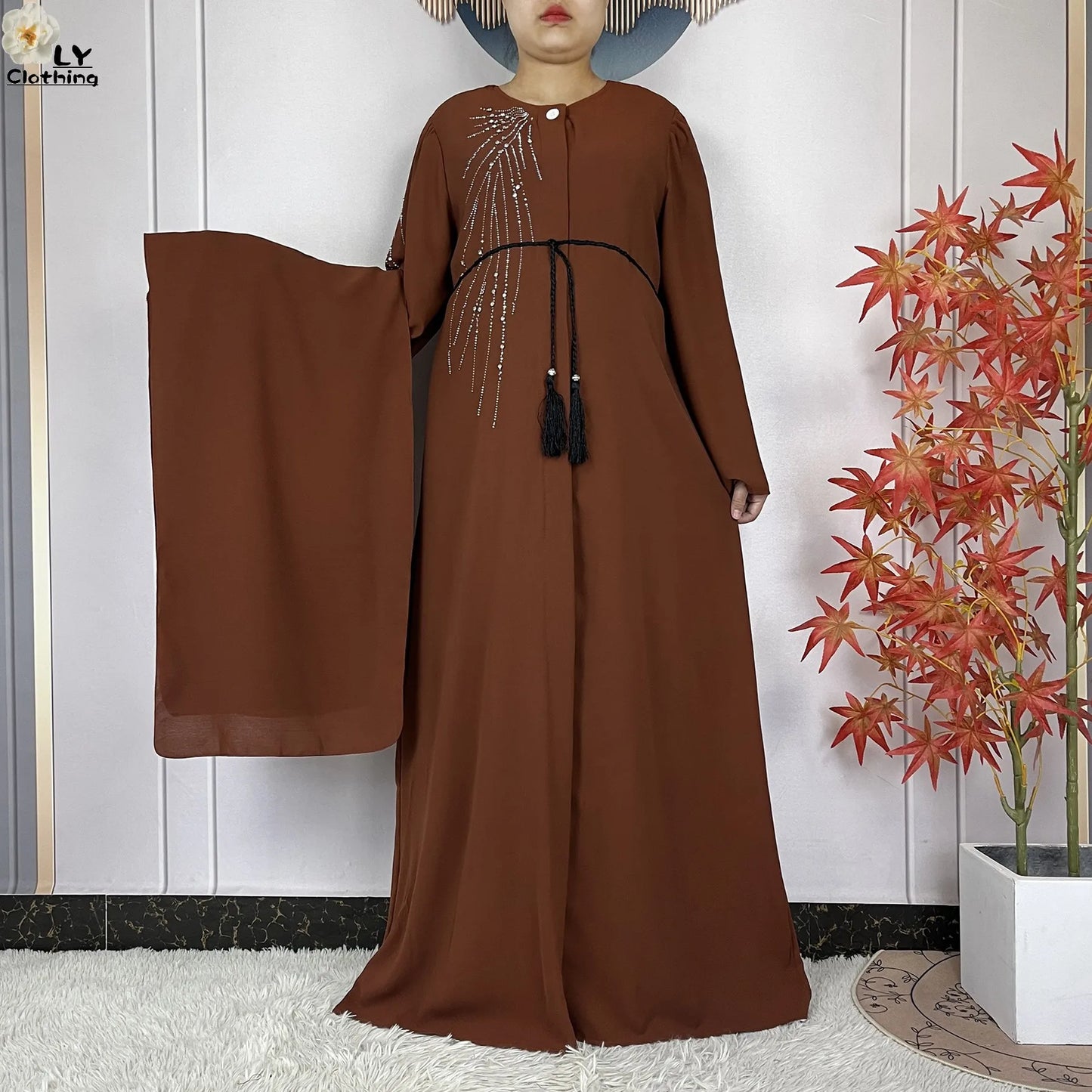 Chiffon Abaya Cardigan