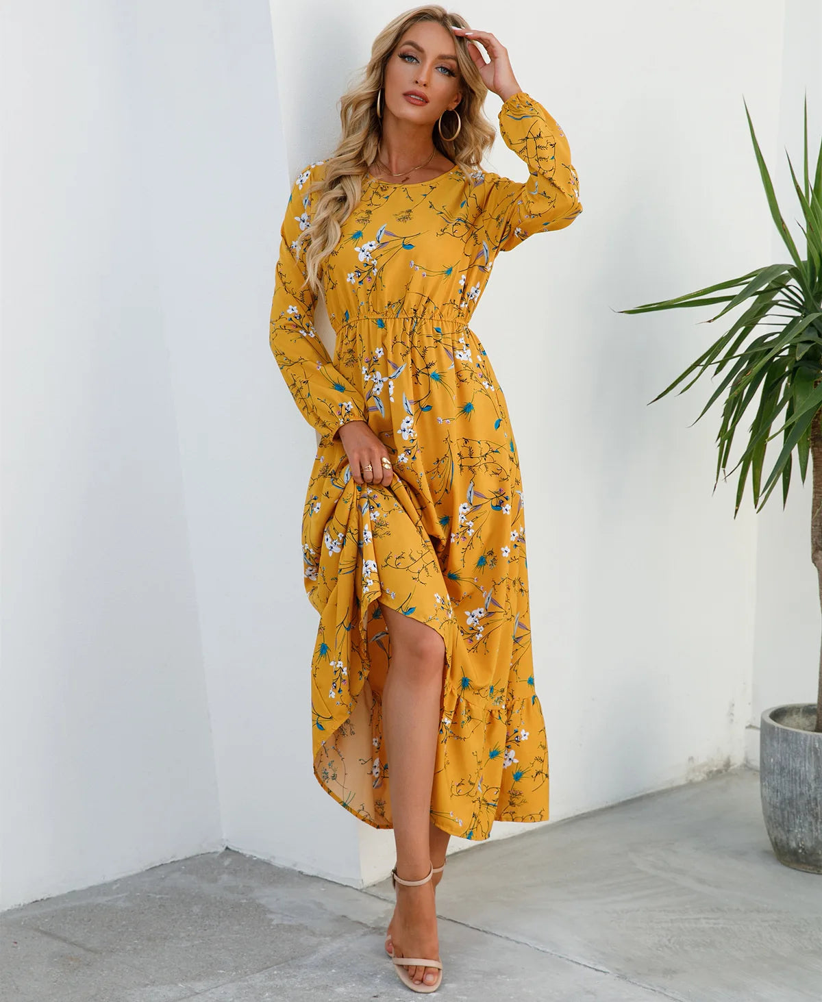 Floral Eid Dress