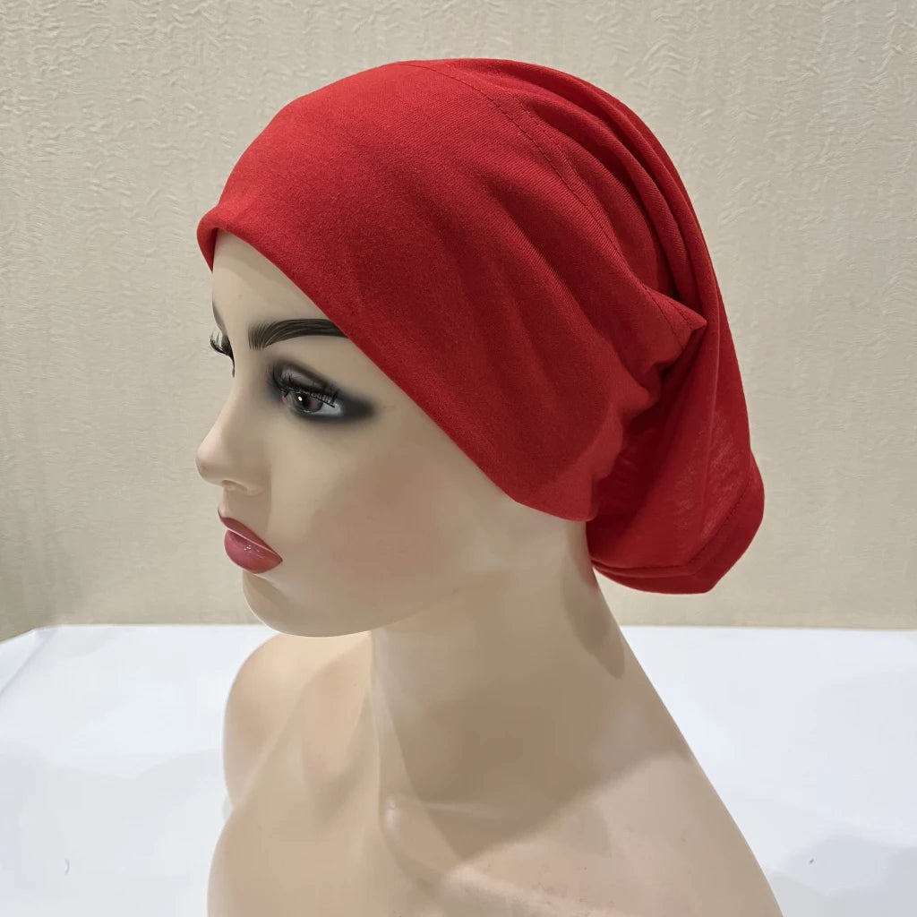 Plain Tube Hijab Cap