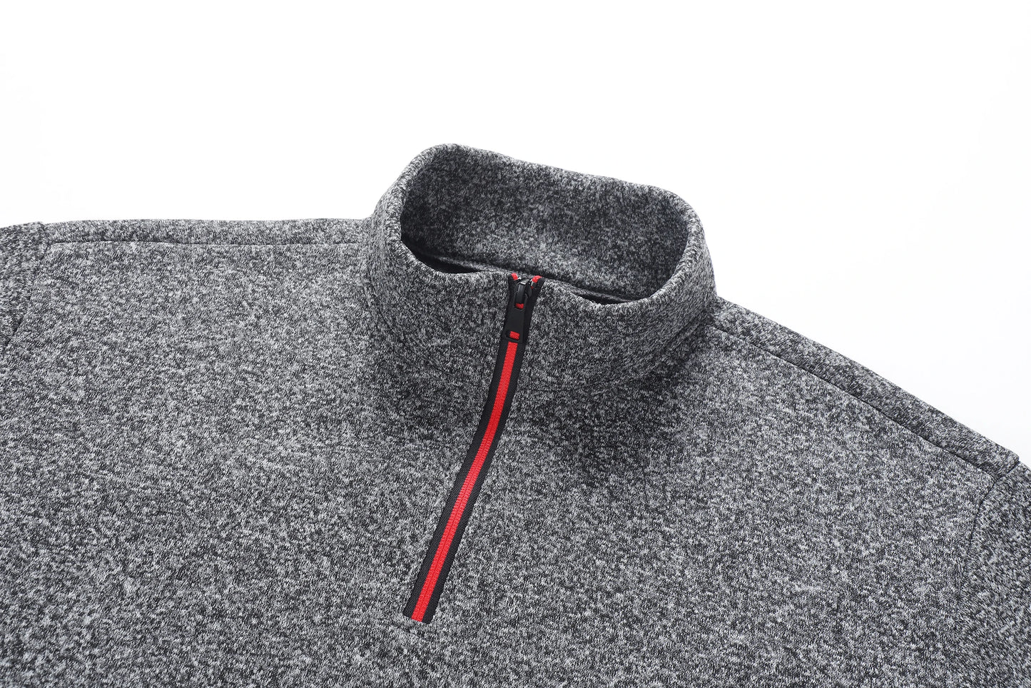 Half-Zip Turtleneck Sweatshirt