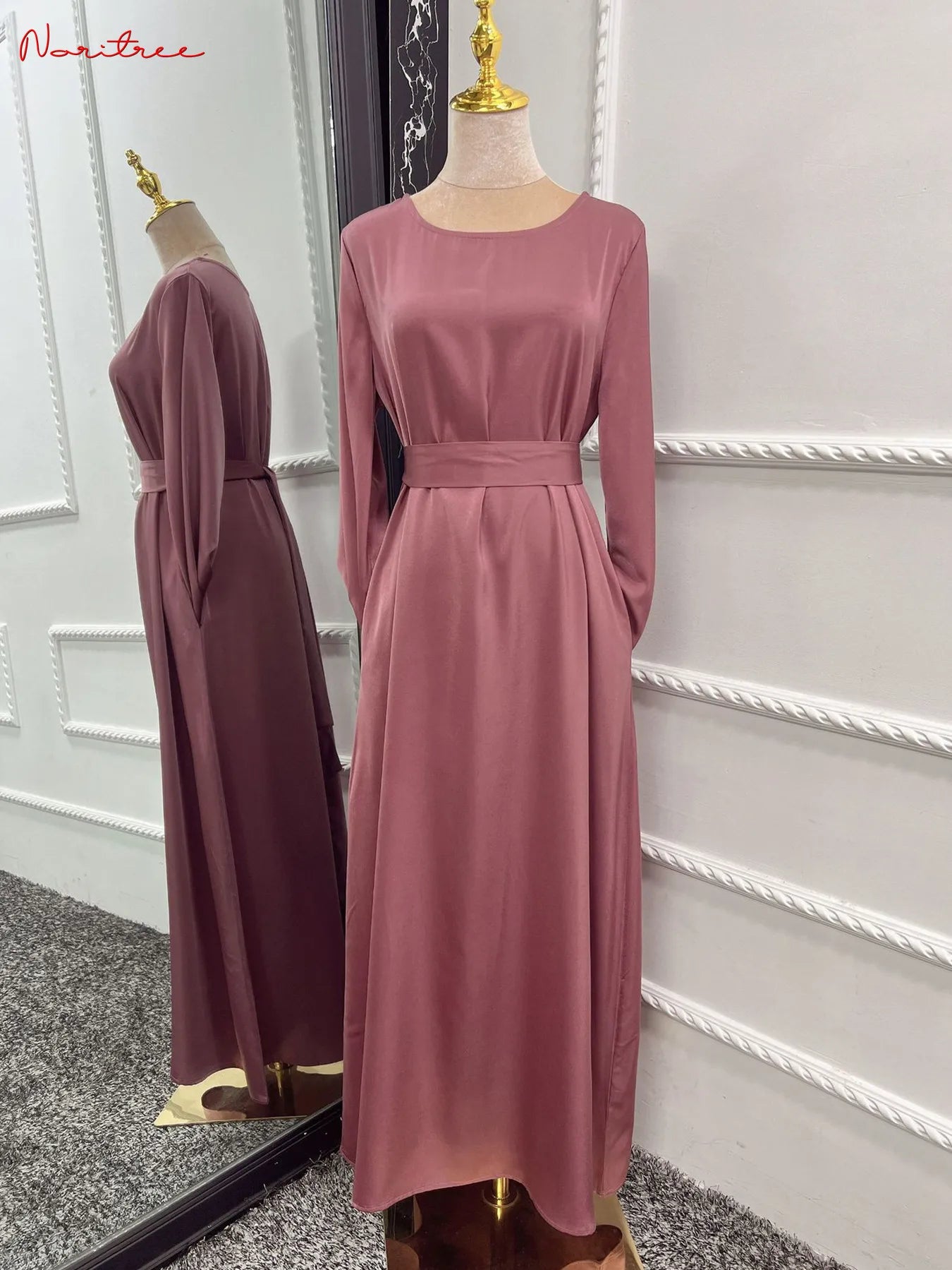 Silky Djellaba Dress