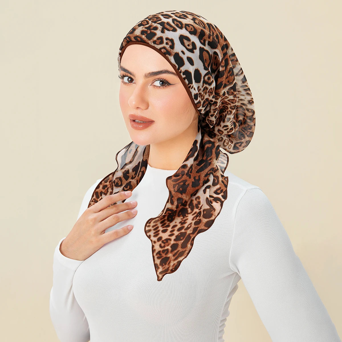 Print Hijab Turban