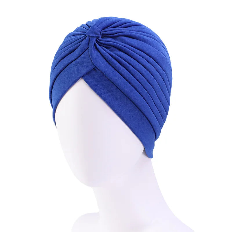 Stretchy Turban Cap