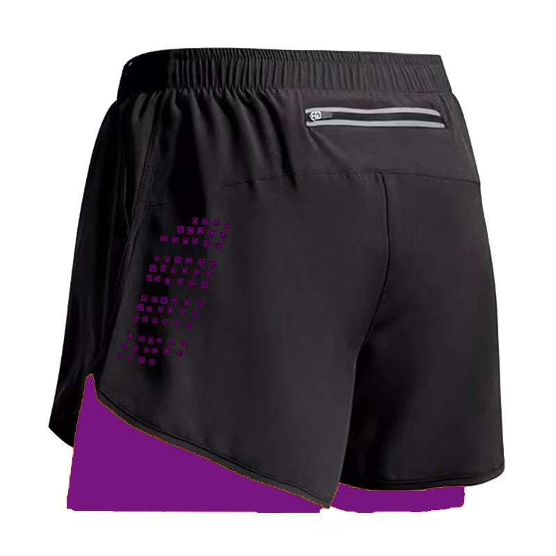 Men's Running Shorts 2-in-1