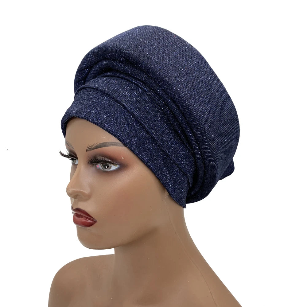 Glittering African Turban