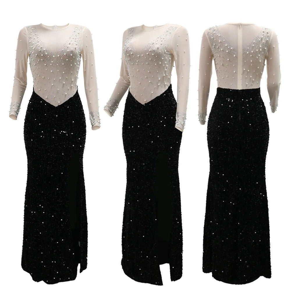 Sparkly Mermaid Evening Dress