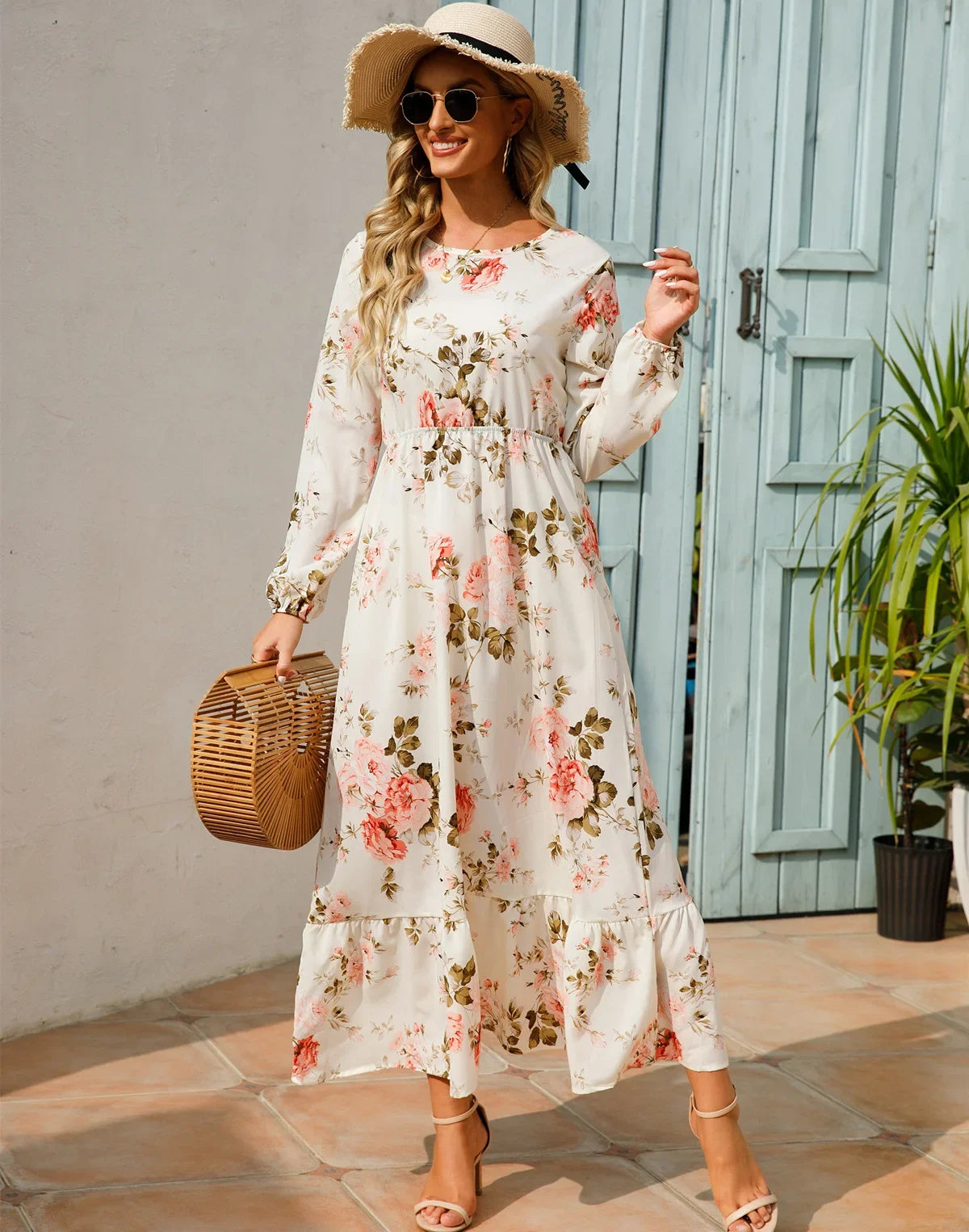 Floral Eid Dress