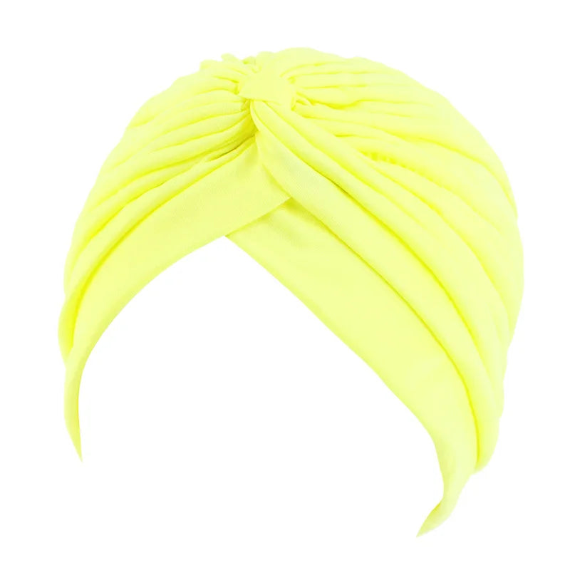 Stretchy Turban Cap