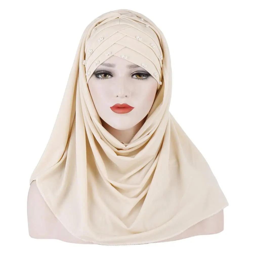 Beaded Ready Hijab