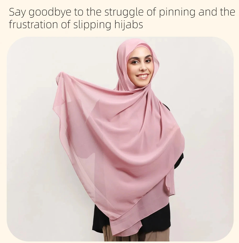 Magnet Chiffon Hijab