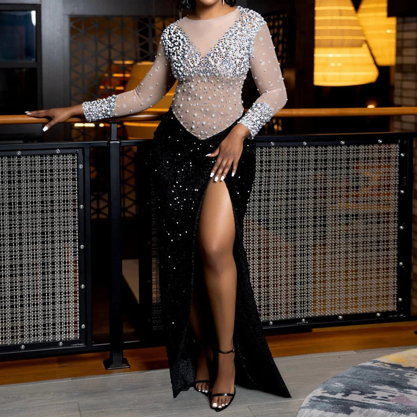 Sparkly Mermaid Evening Dress