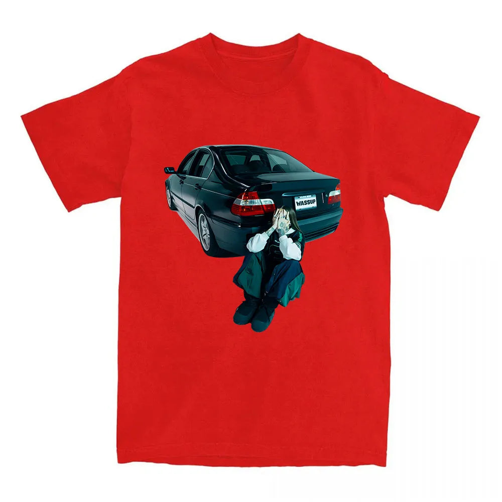 Women Tee Young Miko WASSUP Single 2025 T-shirt Summer Cotton Round Neck Tshirt Casual Singer Printing T Shirt Unisex Streetwear