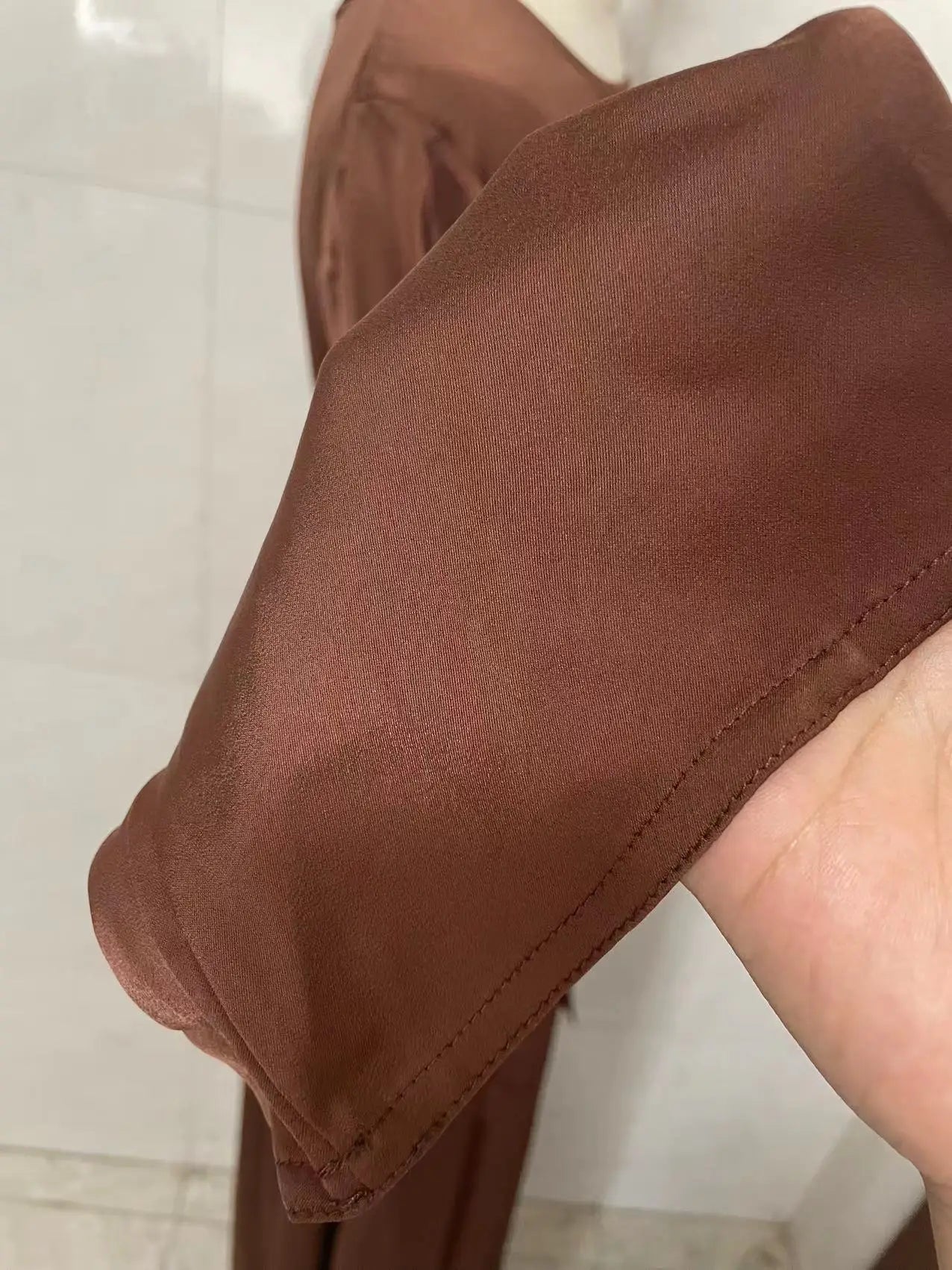 Silky Djellaba Dress