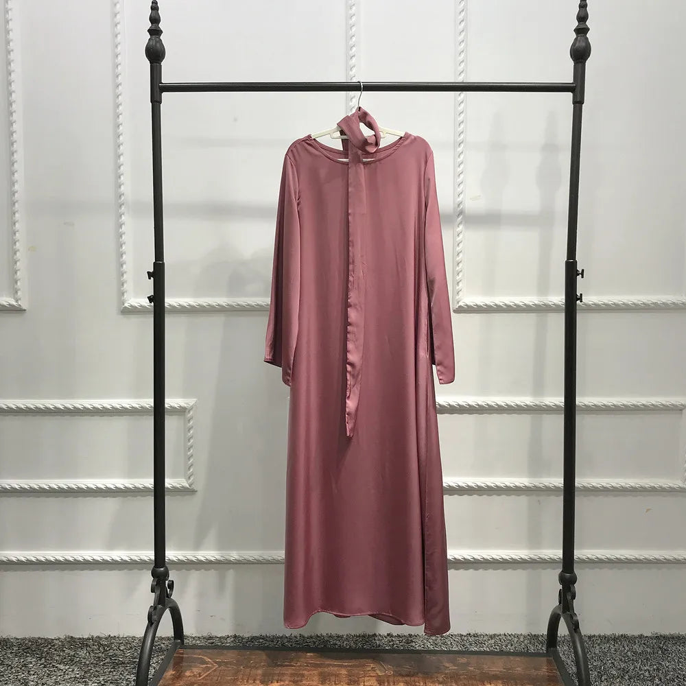 Silky Djellaba Dress
