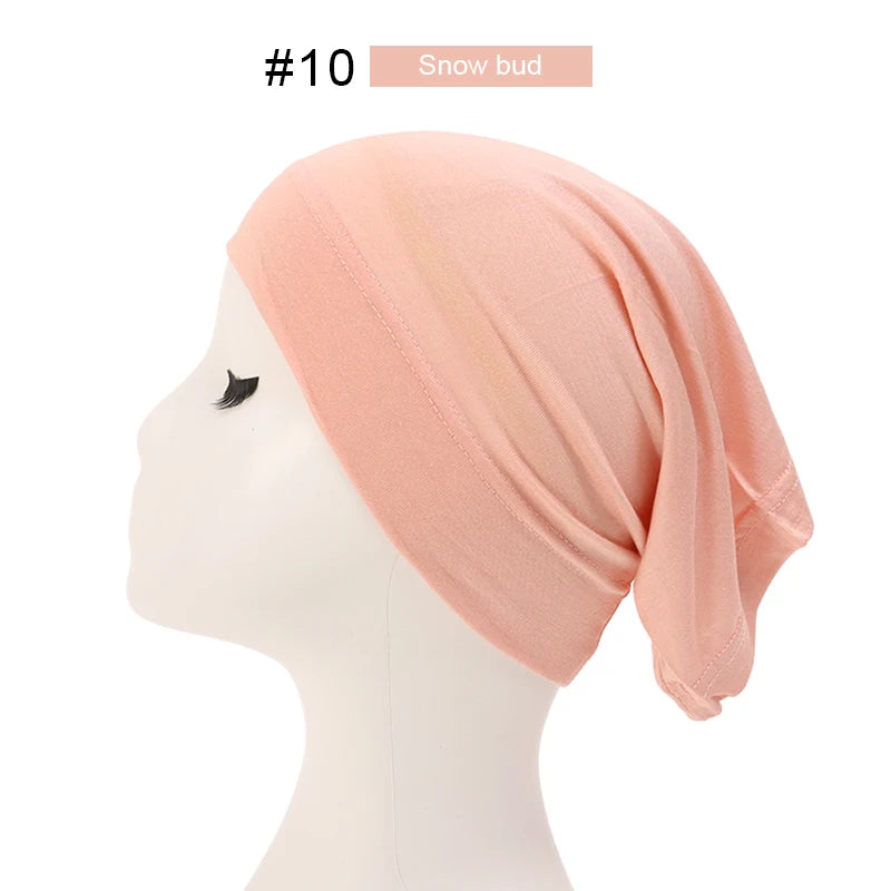 Modal Cotton Hijab Cap
